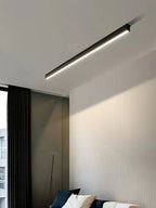 Smukła skandynawska lampa sufitowa LED listwa