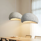 Minimalistyczna lampa sufitowa w stylu japandi
