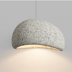 Minimalistyczna lampa sufitowa w stylu japandi