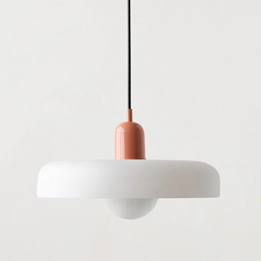 Stylowa marmurowa lampa wisząca sufitowa w stylu skandynawskim
