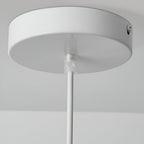 Minimalistyczna lampa sufitowa w stylu japandi
