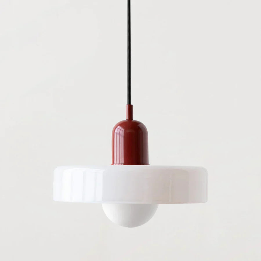 Stylowa marmurowa lampa wisząca sufitowa w stylu skandynawskim