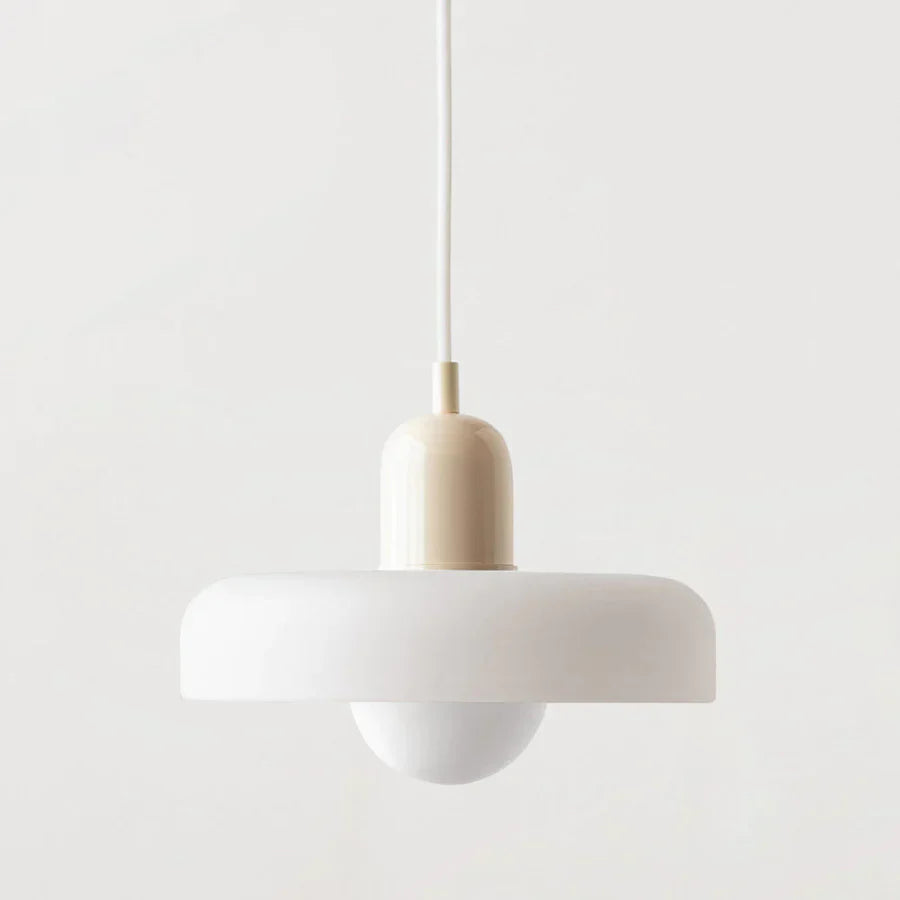 Stylowa marmurowa lampa wisząca sufitowa w stylu skandynawskim