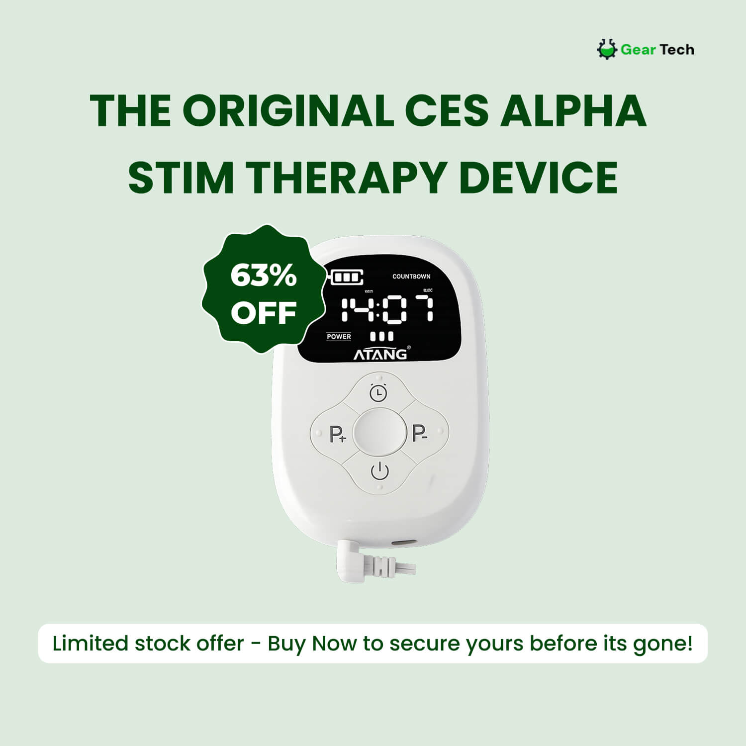 Urządzenie do neurostymulacji Alpha Stim CES