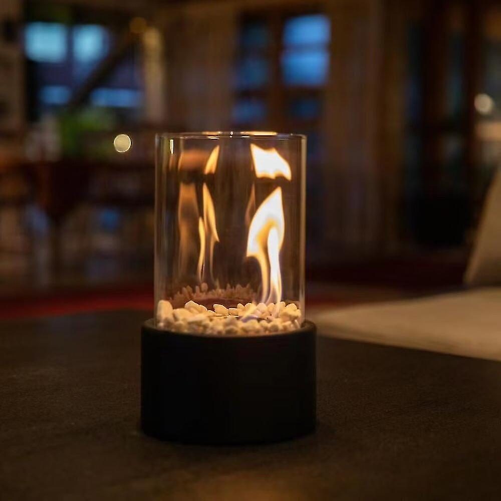 Klasyczna przezroczysta lampa olejowa szklana do wystroju wnętrz