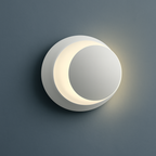 Nowoczesna obrotowa lampa ścienna LED z możliwością obrotu o 350°