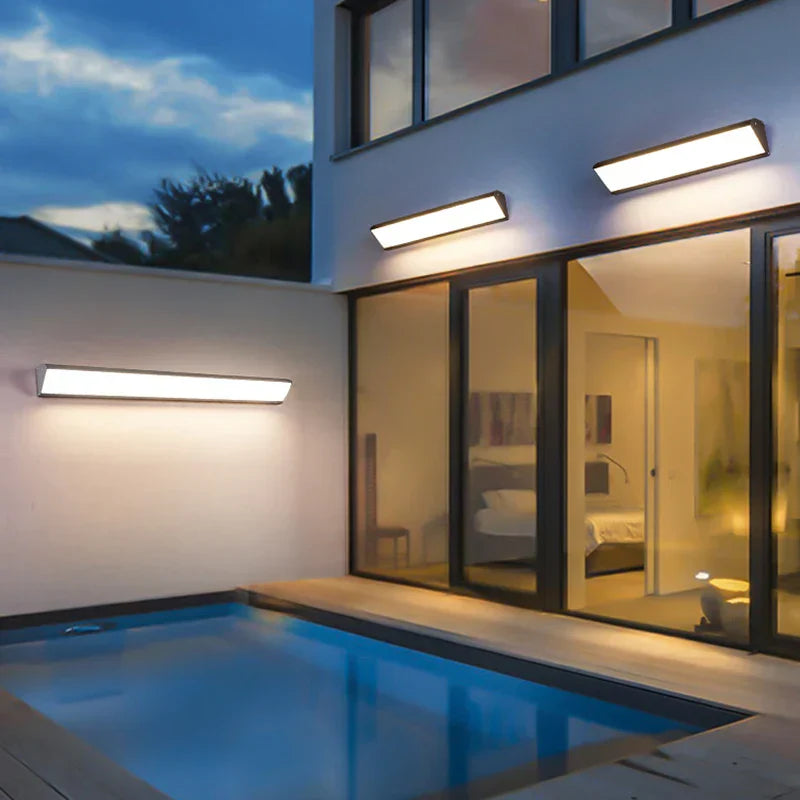 Kinkiet Zewnętrzny LED Aluminiowy