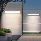 Stylowa lampa ścienna LED z aluminium – Trwałe oświetlenie elewacyjne do ogrodu