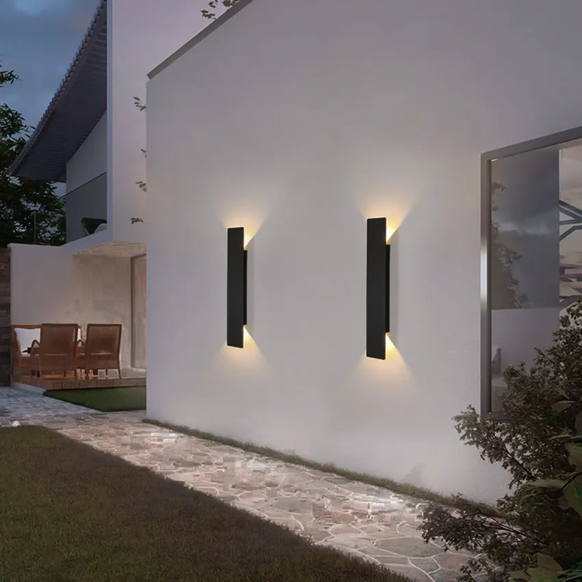 Trwała Lampa Zewnętrzna Elewacyjna LED z IP65 Wodoodporna