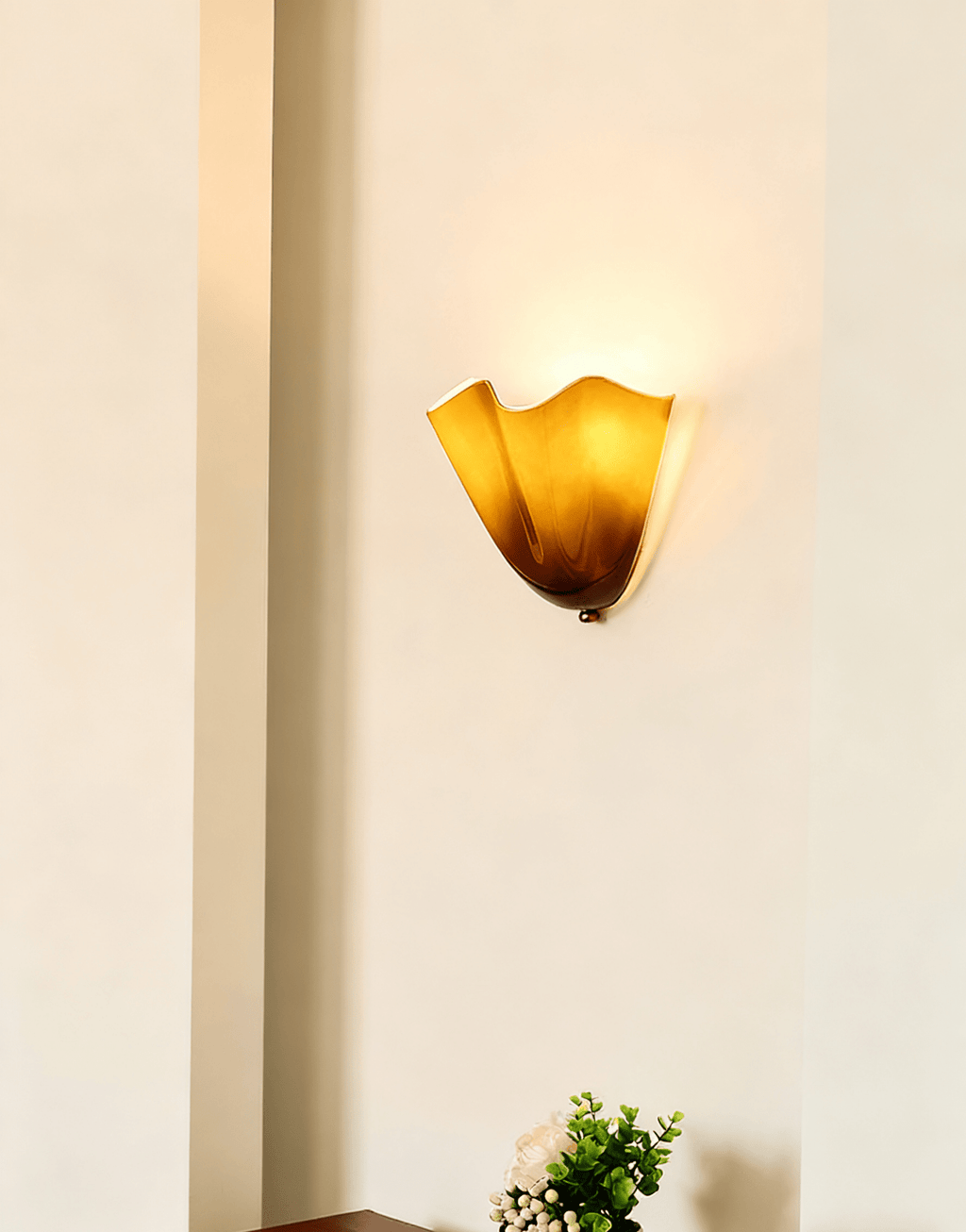 Współczesna płatkowego LED lampa ścienna