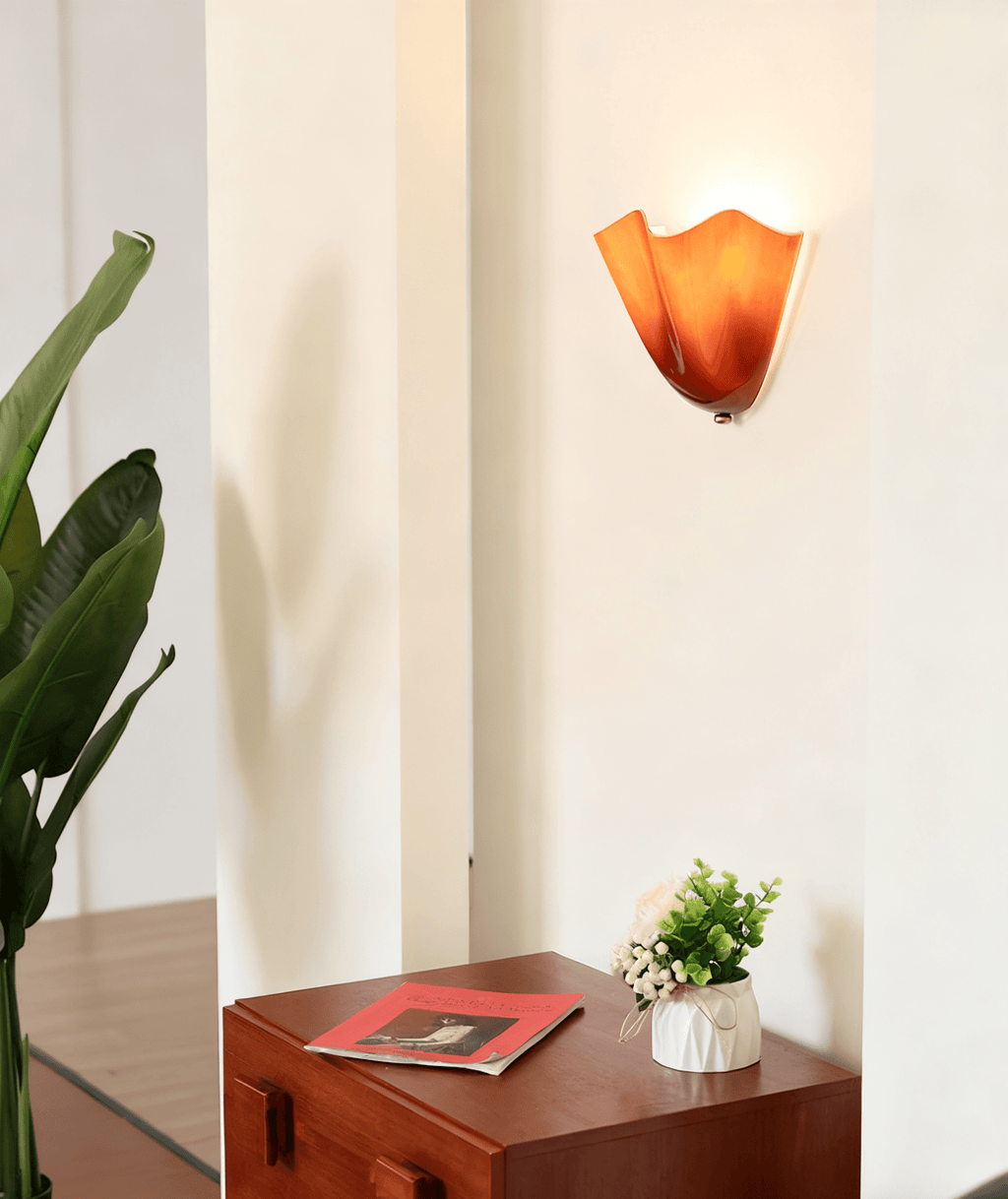 Współczesna płatkowego LED lampa ścienna
