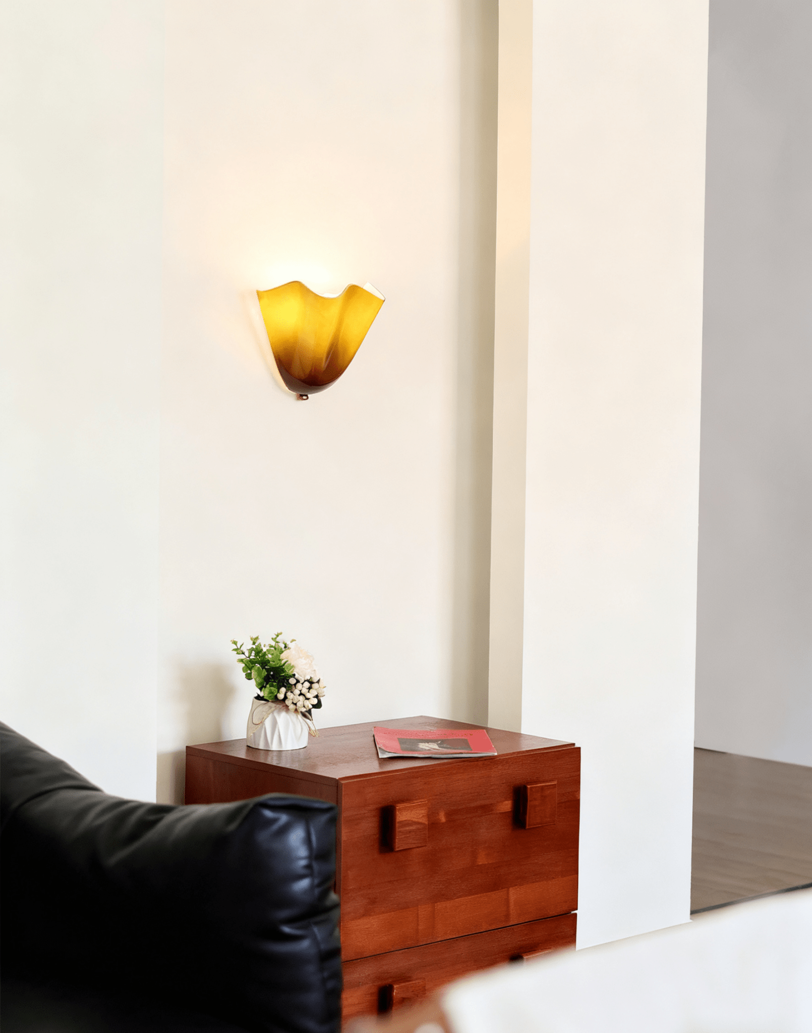 Współczesna płatkowego LED lampa ścienna