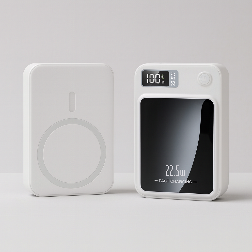 Power Bank 20000mAh Szybkie Ładowanie Bezprzewodowe 22,5W