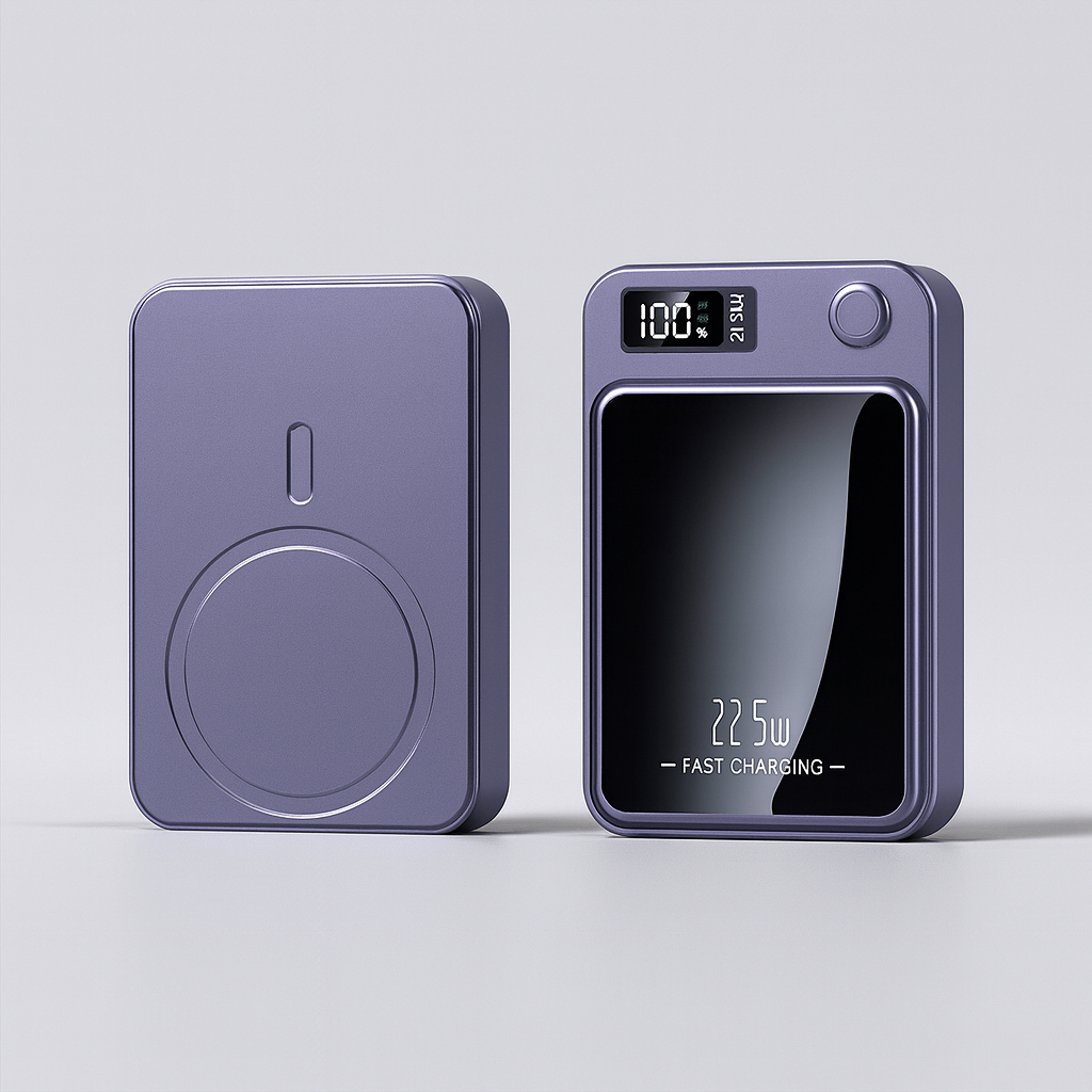 Power Bank 20000mAh Szybkie Ładowanie Bezprzewodowe 22,5W