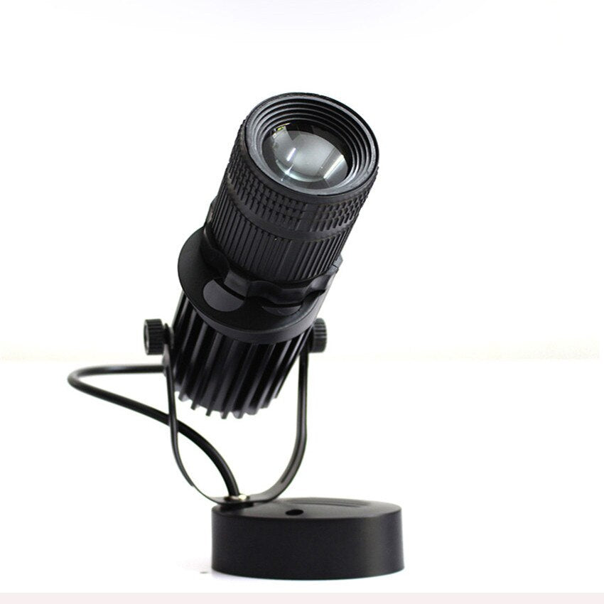 Ściemnialny sufitowy reflektor LED regulowany nikiel szczotkowany