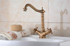 Klasyczna bateria umywalkowa w stylu antycznym – Idealna do kuchni i łazienek