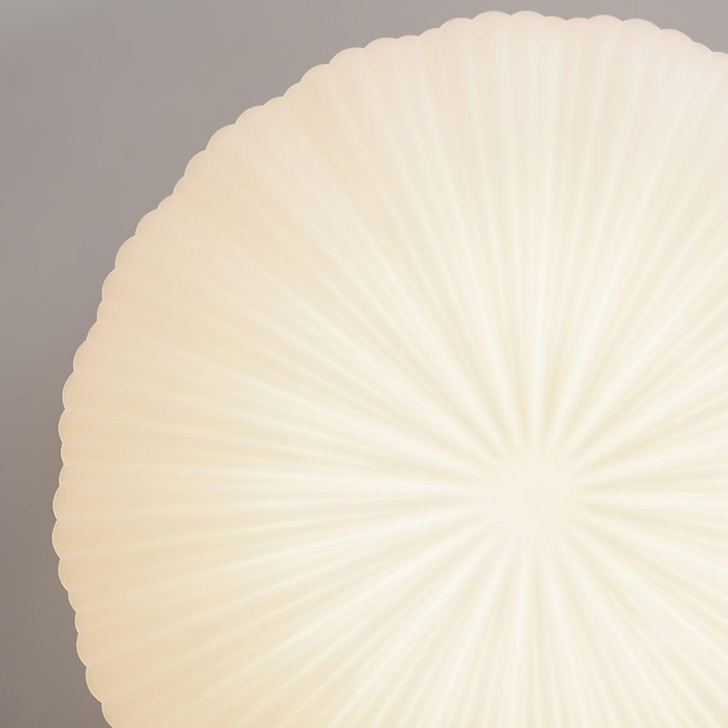 Minimalistyczna lampa sufitowa LED do wnętrz, do montażu podtynkowego, o okrągłym kształcie