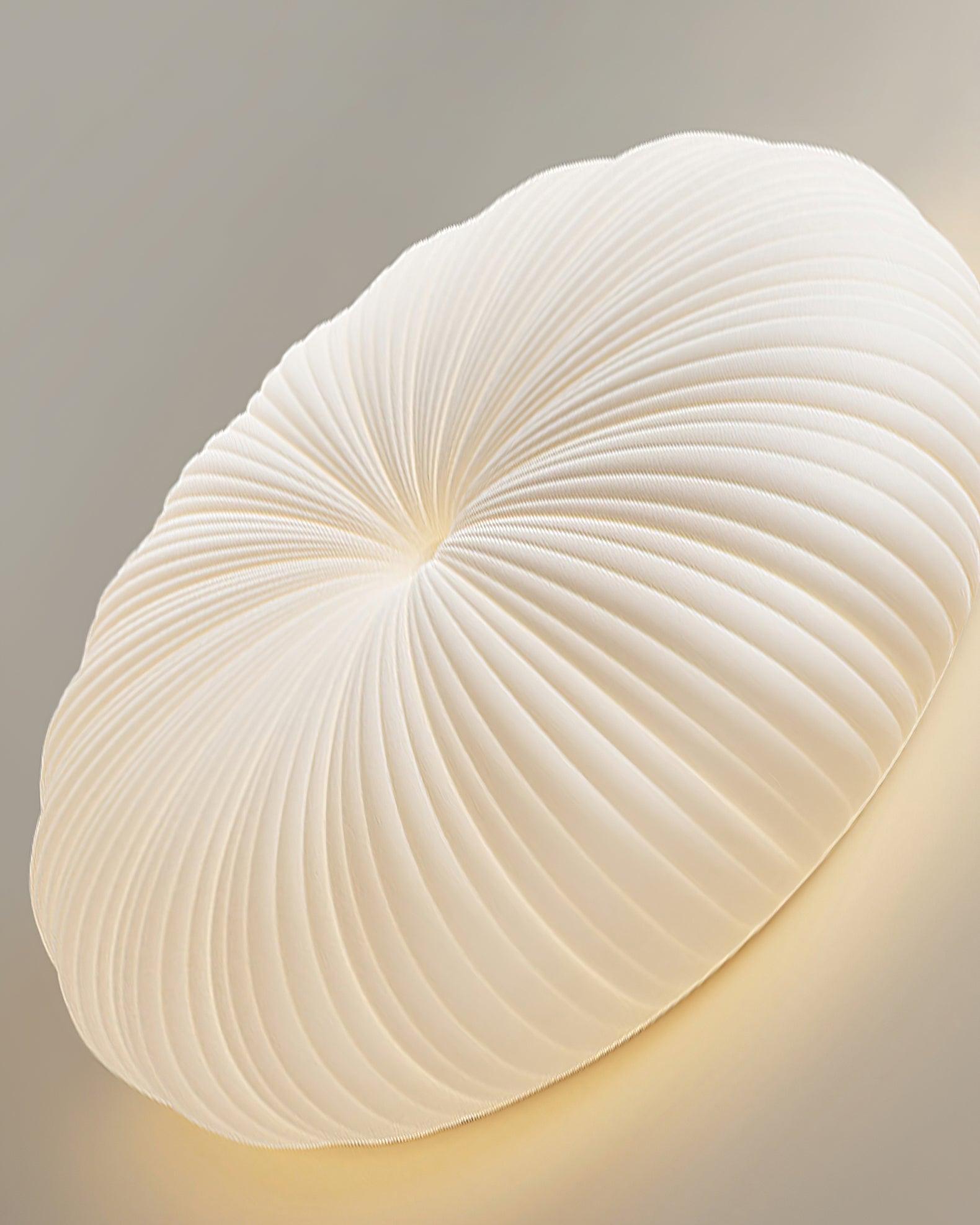 Minimalistyczna lampa sufitowa LED do wnętrz, do montażu podtynkowego, o okrągłym kształcie