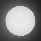 Minimalistyczna lampa sufitowa LED do wnętrz, do montażu podtynkowego, o okrągłym kształcie