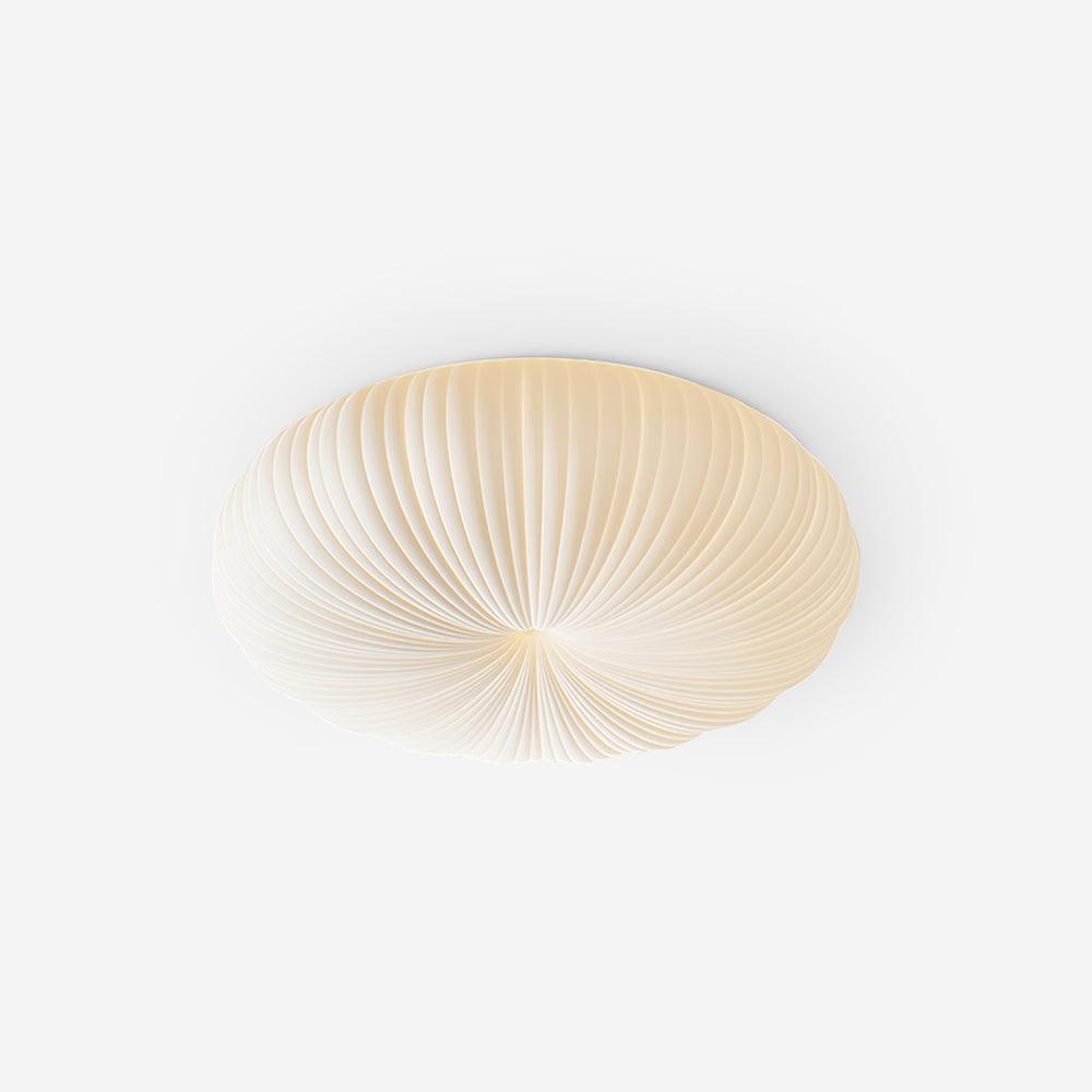 Minimalistyczna lampa sufitowa LED do wnętrz, do montażu podtynkowego, o okrągłym kształcie