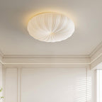 Minimalistyczna lampa sufitowa LED do wnętrz, do montażu podtynkowego, o okrągłym kształcie