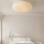 Minimalistyczna lampa sufitowa LED do wnętrz, do montażu podtynkowego, o okrągłym kształcie
