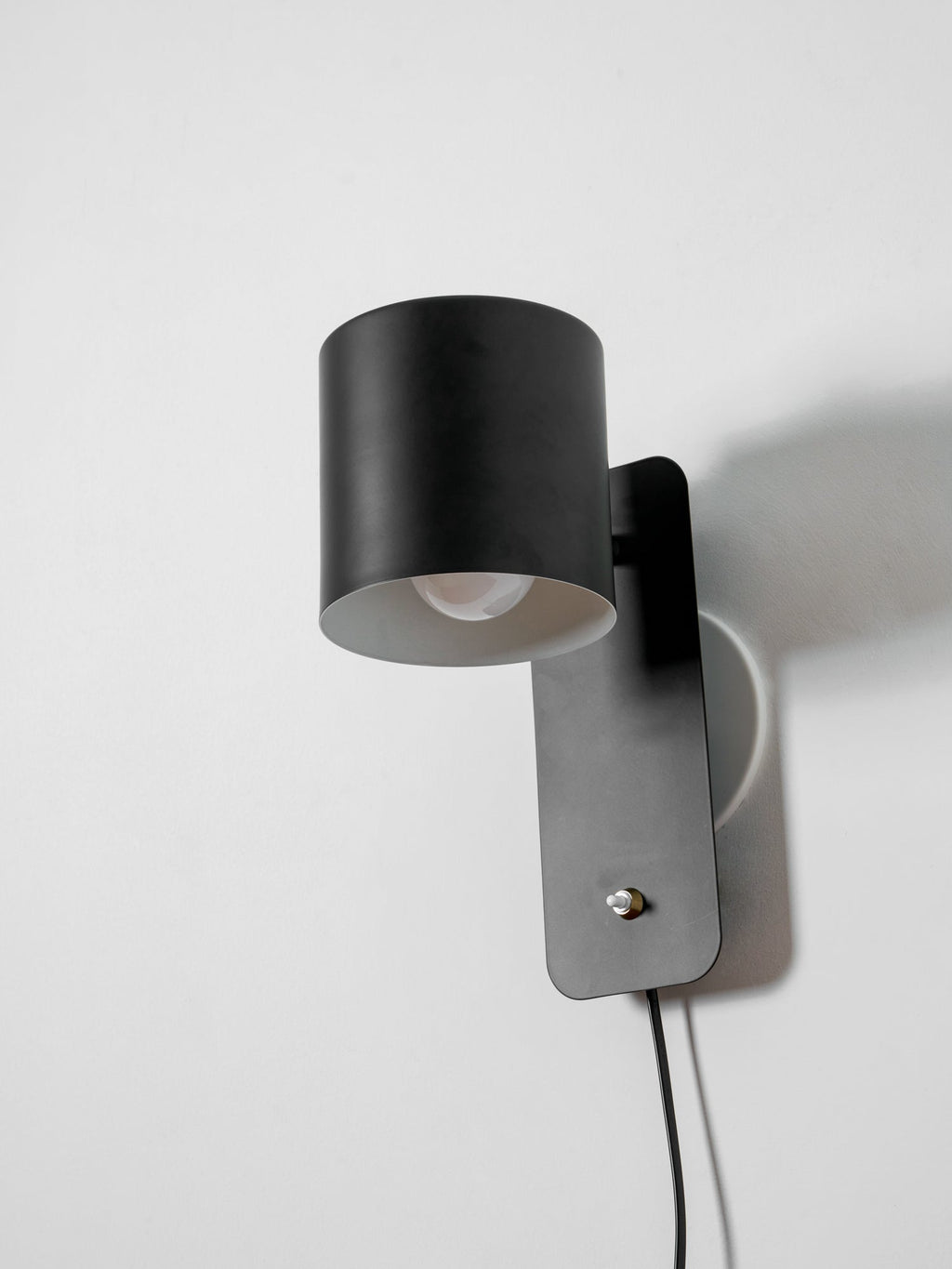 Regulowana obrotowa cylindryczna lampa ścienna