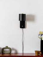 Obrotowa cylindryczną regulowana kinkietowa lampa ścienna
