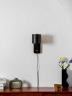 Obrotowa cylindryczną regulowana kinkietowa lampa ścienna