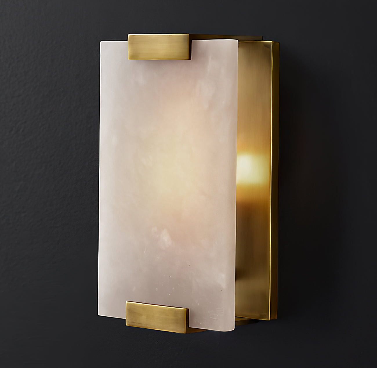 Kinkiet Roux Alabaster