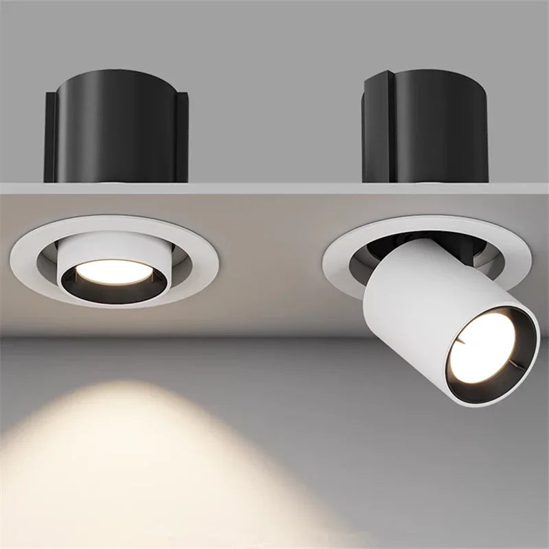 Ściemnialna LED Ceiling Light wpuszczana oprawa różna moc