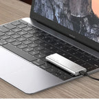 Ultraszybki przenośny zewnętrzny dysk SSD USB-C typu C o pojemności 4 TB