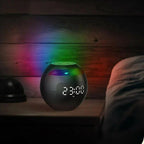 Inteligentny Wielofunkcyjny Budzik Bluetooth z Wyświetlaczem LED i Lampką