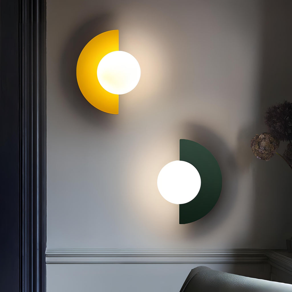 Lampa ścienna nordycka LED metalowa