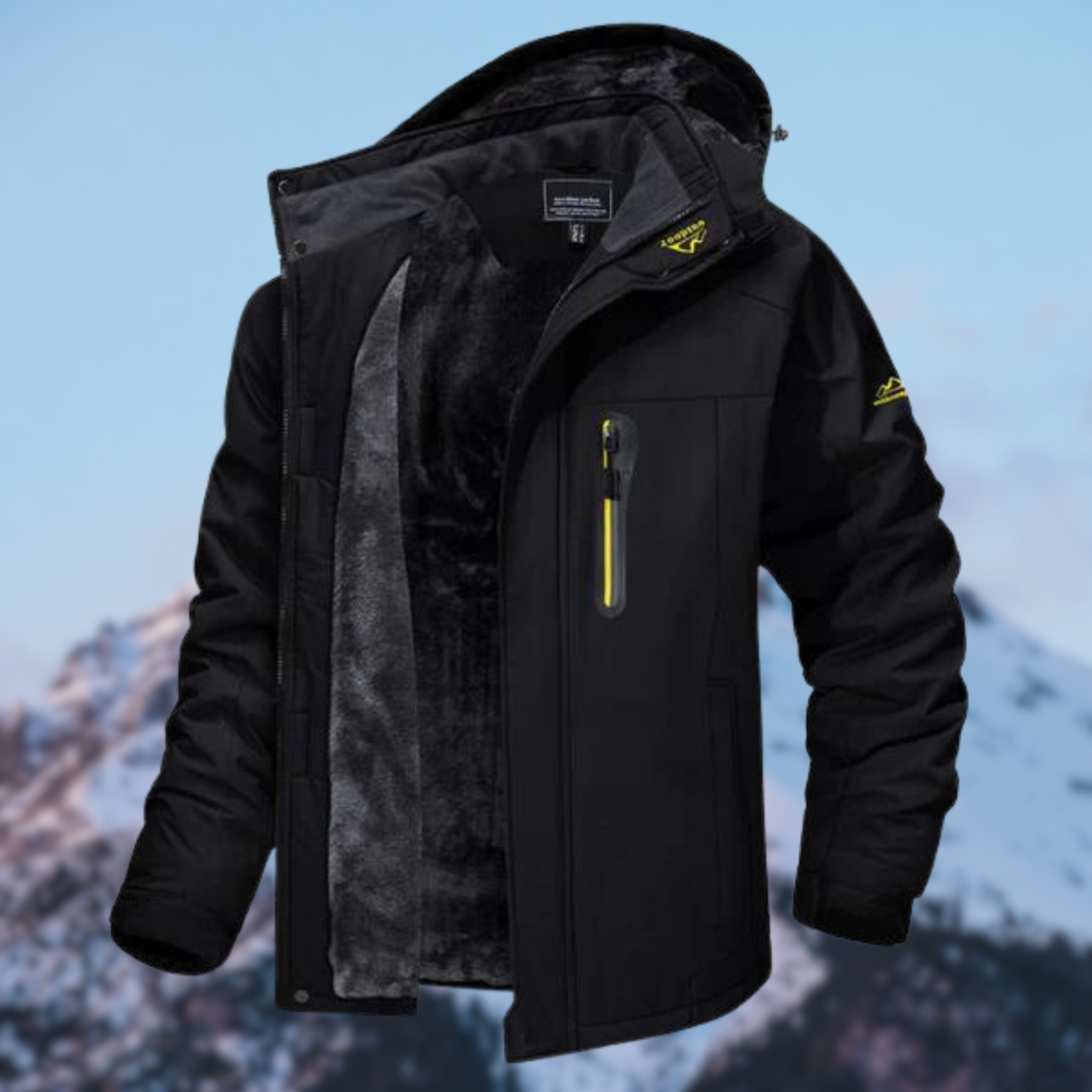 Męska Kurtka Outdoor Ocieplana Kurtka Zimowa Na Każdą Pogodę