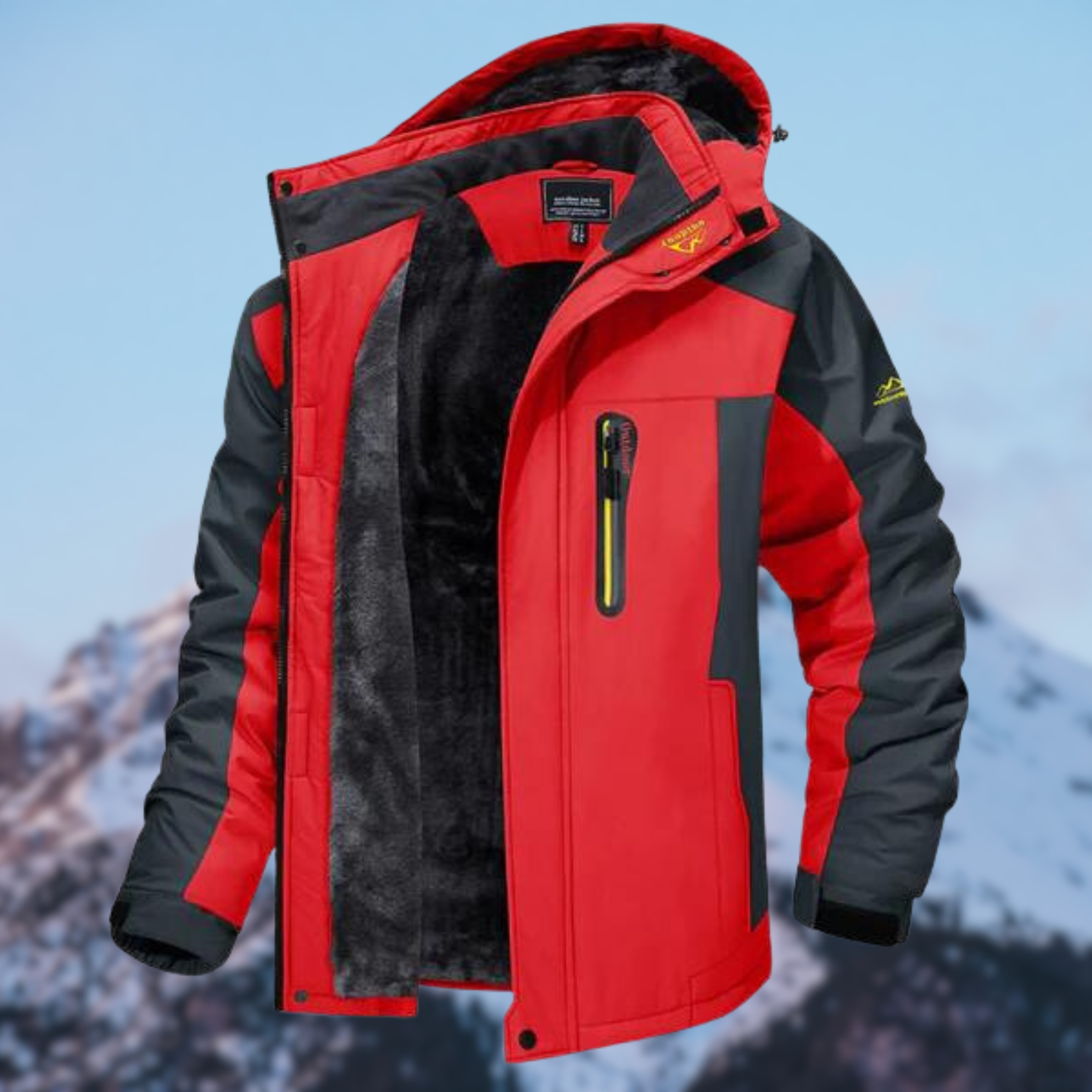Męska Kurtka Outdoor Ocieplana Kurtka Zimowa Na Każdą Pogodę