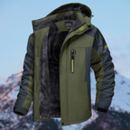 Męska Kurtka Outdoor Ocieplana Kurtka Zimowa Na Każdą Pogodę