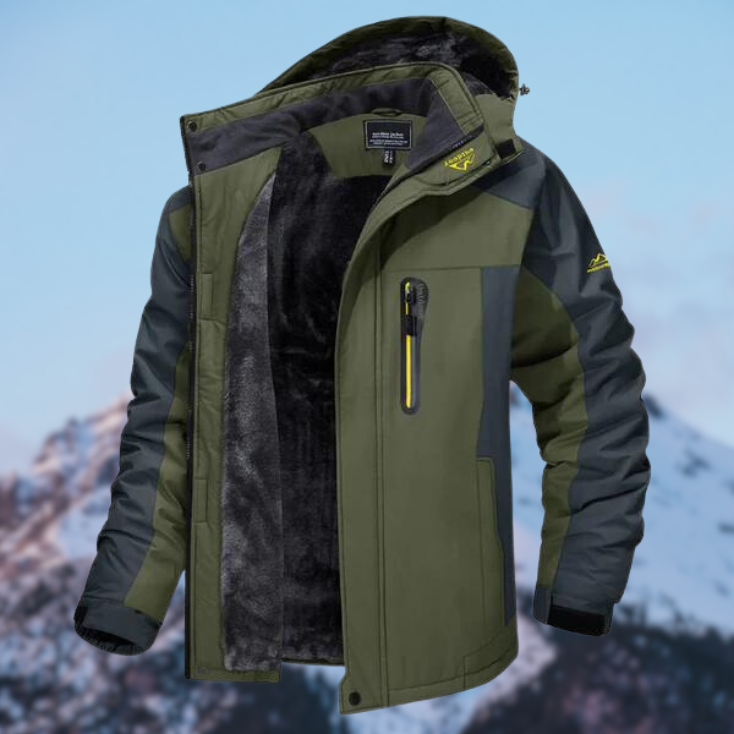 Męska Kurtka Outdoor Ocieplana Kurtka Zimowa Na Każdą Pogodę