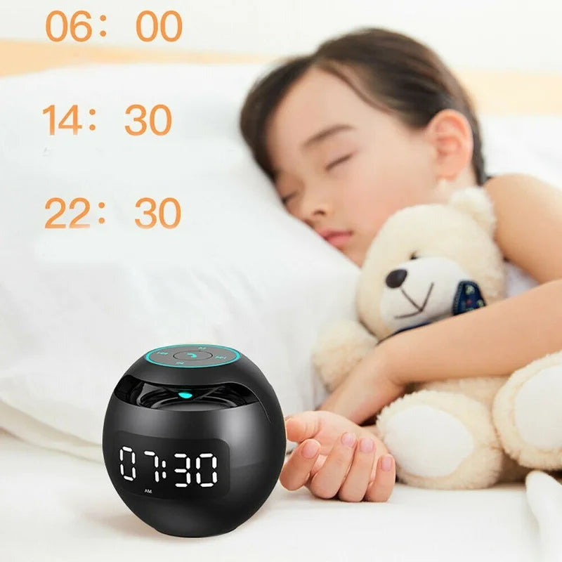 Inteligentny budzik Bluetooth z pokazem świateł LED