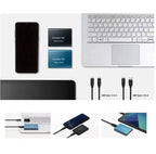 Wydajny 2TB zewnętrzny dysk SSD – Przenośna pamięć dla laptopów i komputerów stacjonarnych