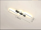 Inteligentna smukła lampa sufitowa LED