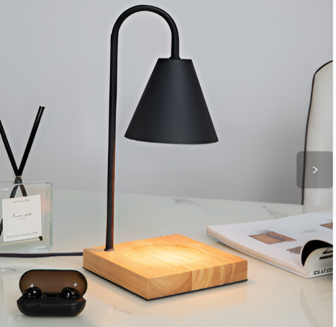 Klasyczna skandynawska lampa biurkowa retro