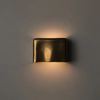 Nowoczesna lampa ścienna kostka światło góra dół montaż na ścianie