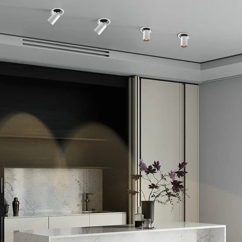 Ściemnialna LED Ceiling Light wpuszczana oprawa różna moc