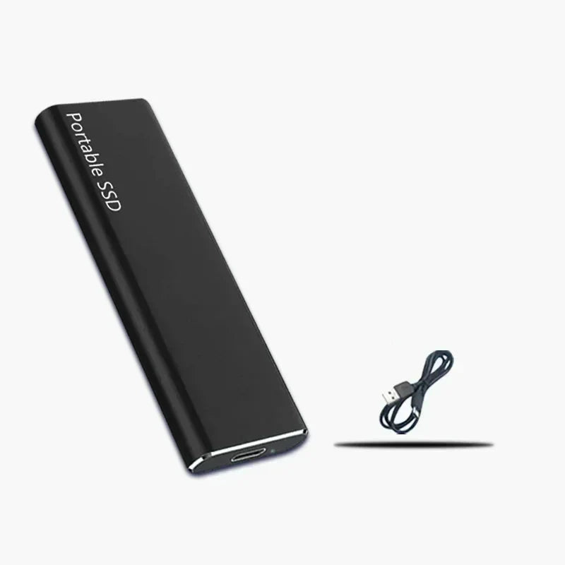 Lekki zewnętrzny dysk SSD do szybkiego transferu - 4TB/1TB