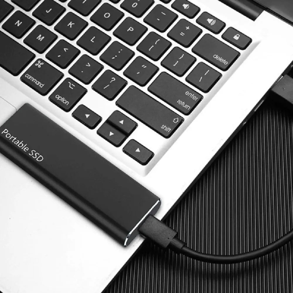 Przenośny dysk SSD 4TB Szybka pamięć danych USB-C