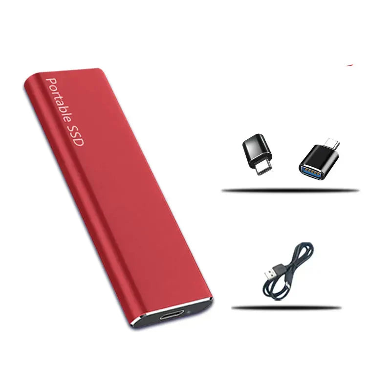 Przenośny dysk SSD 4TB Szybka pamięć danych USB-C