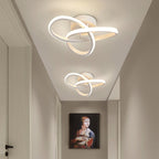 Regulowana energooszczędna lampa sufitowa LED z trzema pierścieniami