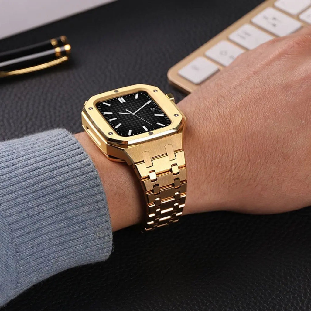 Pokrowiec ochronny Apple Watch 44 mm stal nierdzewna