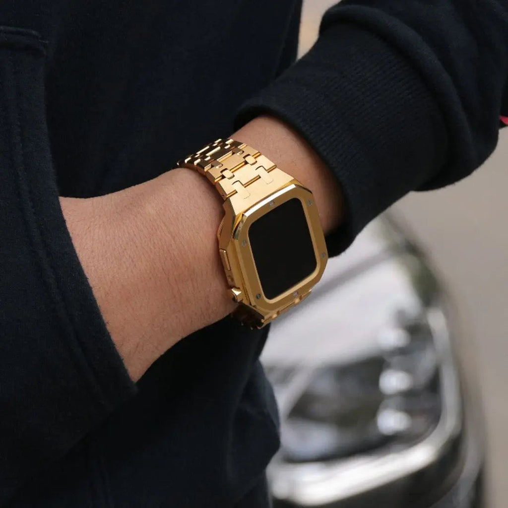 Pokrowiec ochronny Apple Watch 44 mm stal nierdzewna